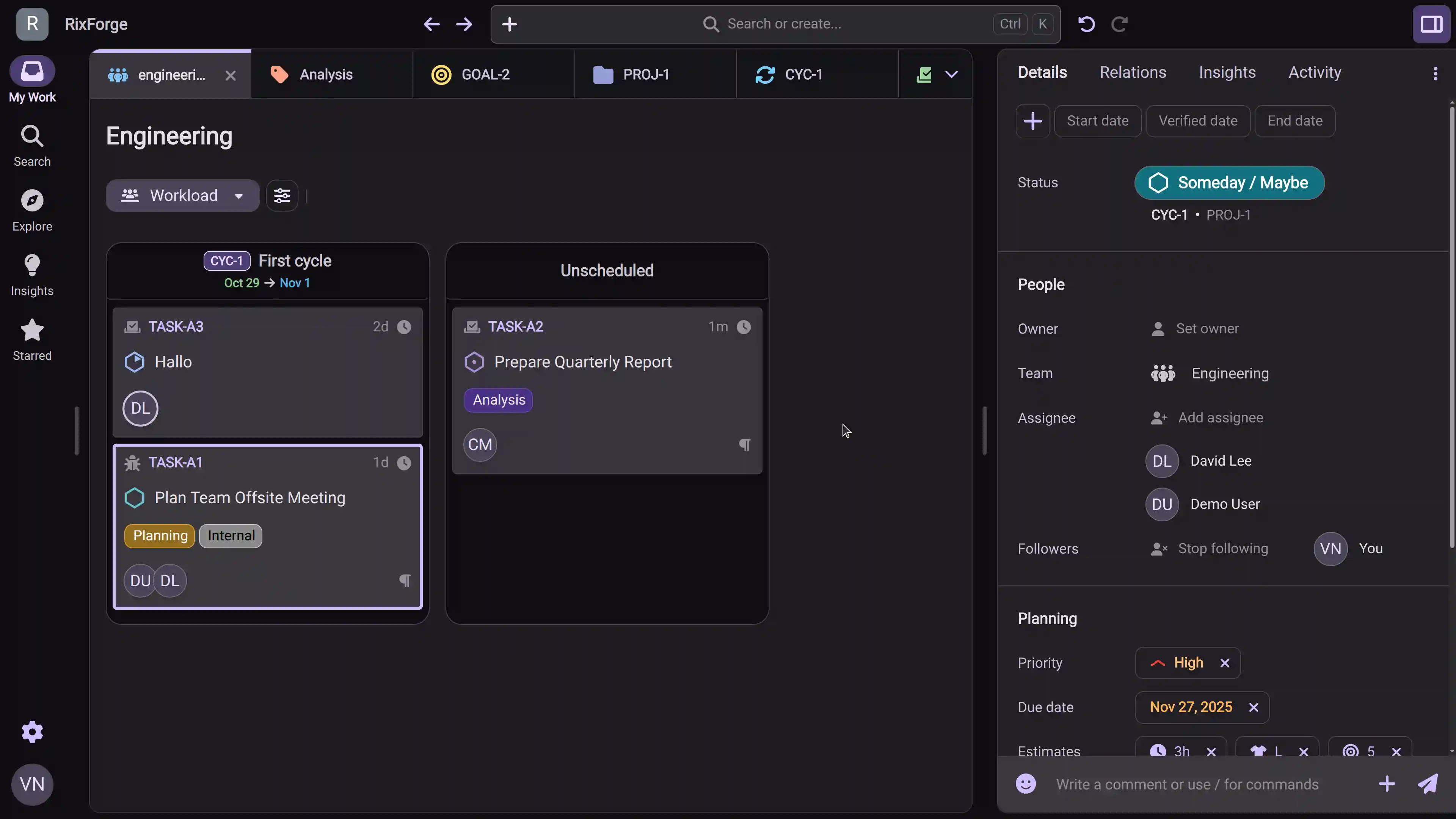 View Task from Team in Todorix